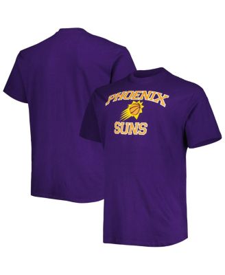 Men's Purple Phoenix Suns Big and Tall Heart and Soul T-shirt