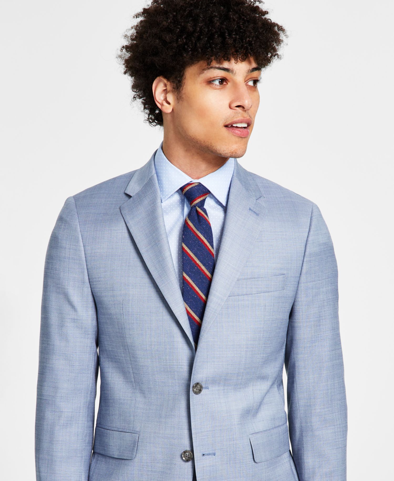 Men's Extra Slim Wool Blend Suit Jacket