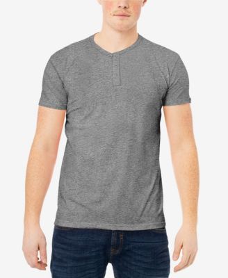 X RAY Big & Tall Basic Henley Neck Short Sleeve T-Shirt