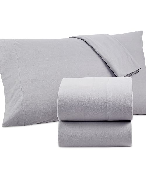 Shavel Micro Flannel Solid California King 4pc Sheet Set & Reviews