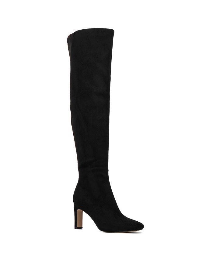 Macy's black hotsell wide calf boots
