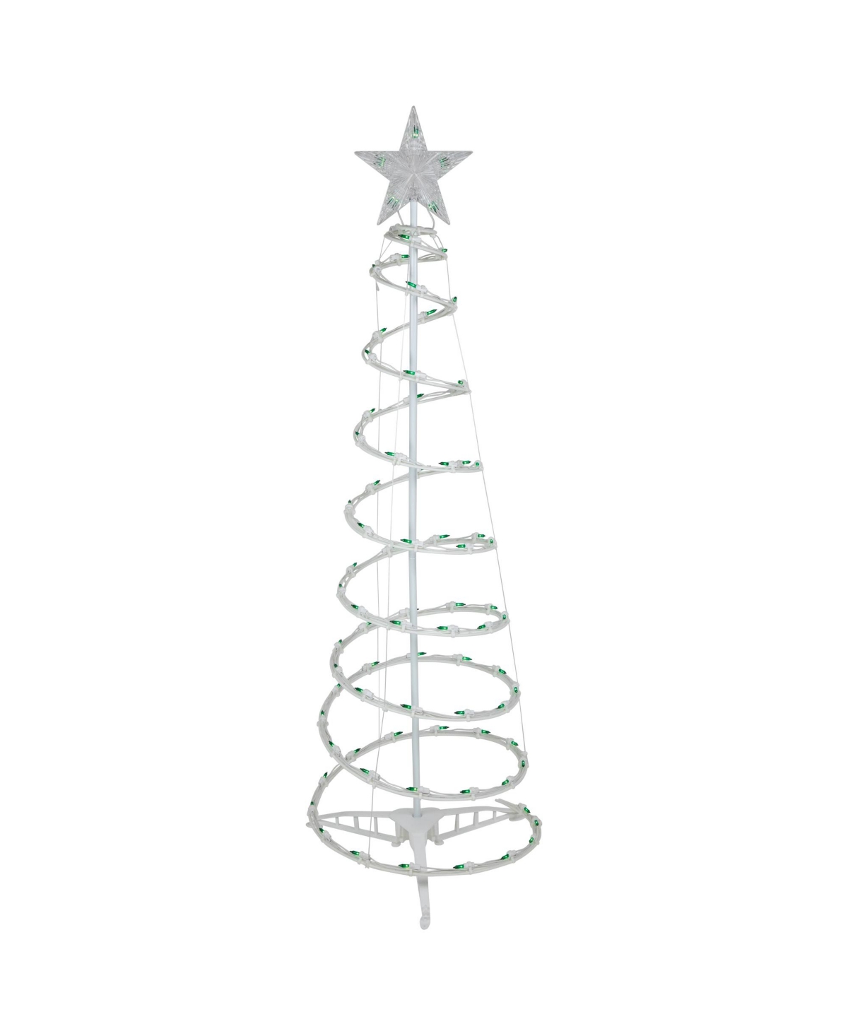 Northlight and Lighted Spiral Christmas Trees, Set of 3