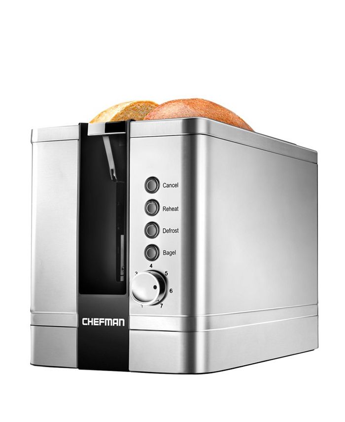 Chefman 2Slice Toaster with Extra Wide Slots Macy's