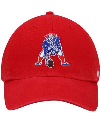 Men's '47 Red New England Patriots Clean Up Legacy Adjustable Hat