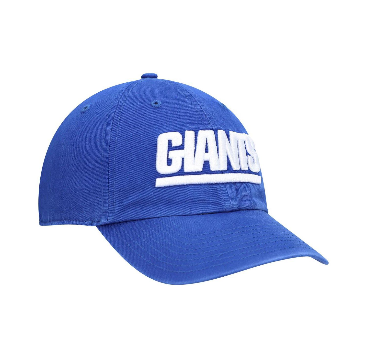 Men's '47 Royal New York Giants Clean Up Script Adjustable Hat
