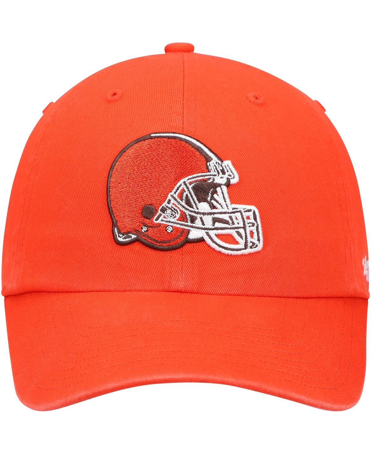 Men's x ZubazCleveland Browns Undervisor Clean Up Adjustable Hat - Orange