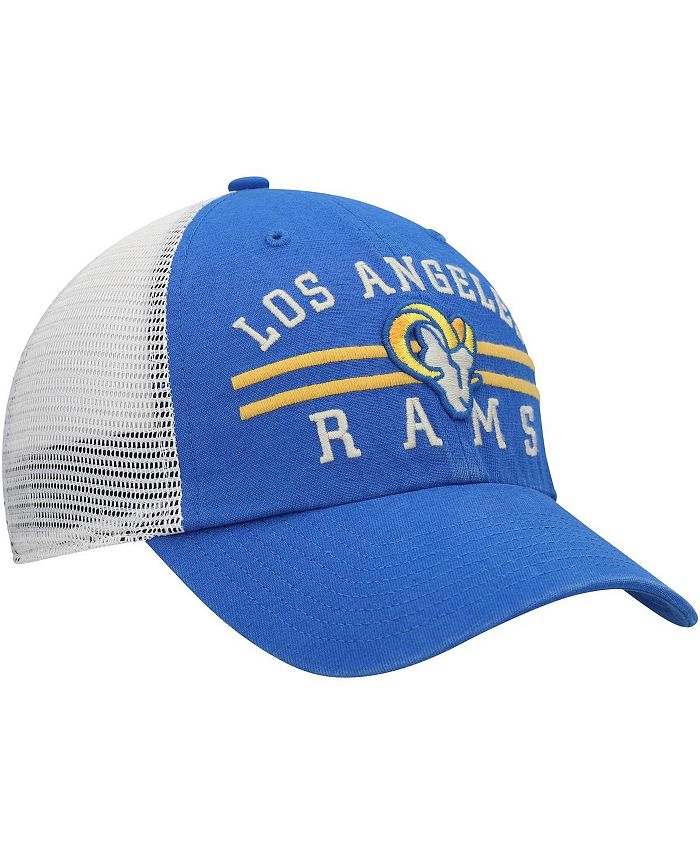 '47 Brand Men's '47 Royal Los Angeles Rams Highpoint Trucker Clean Up ...