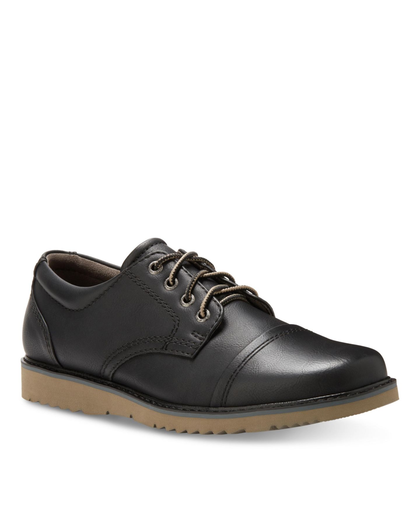 Мужские туфли Eastland Shoe Ike Cap Toe Oxford, цвет: Чёрный — фото 1