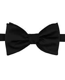 Men's Oversized Satin Solid Bow Tie, Created for Macy's 
