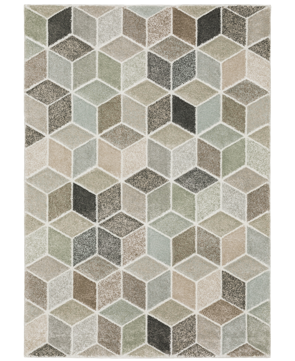 Jhb Design Sueur 083SUR2 7'10in x 10'10in Area Rug - Ivory