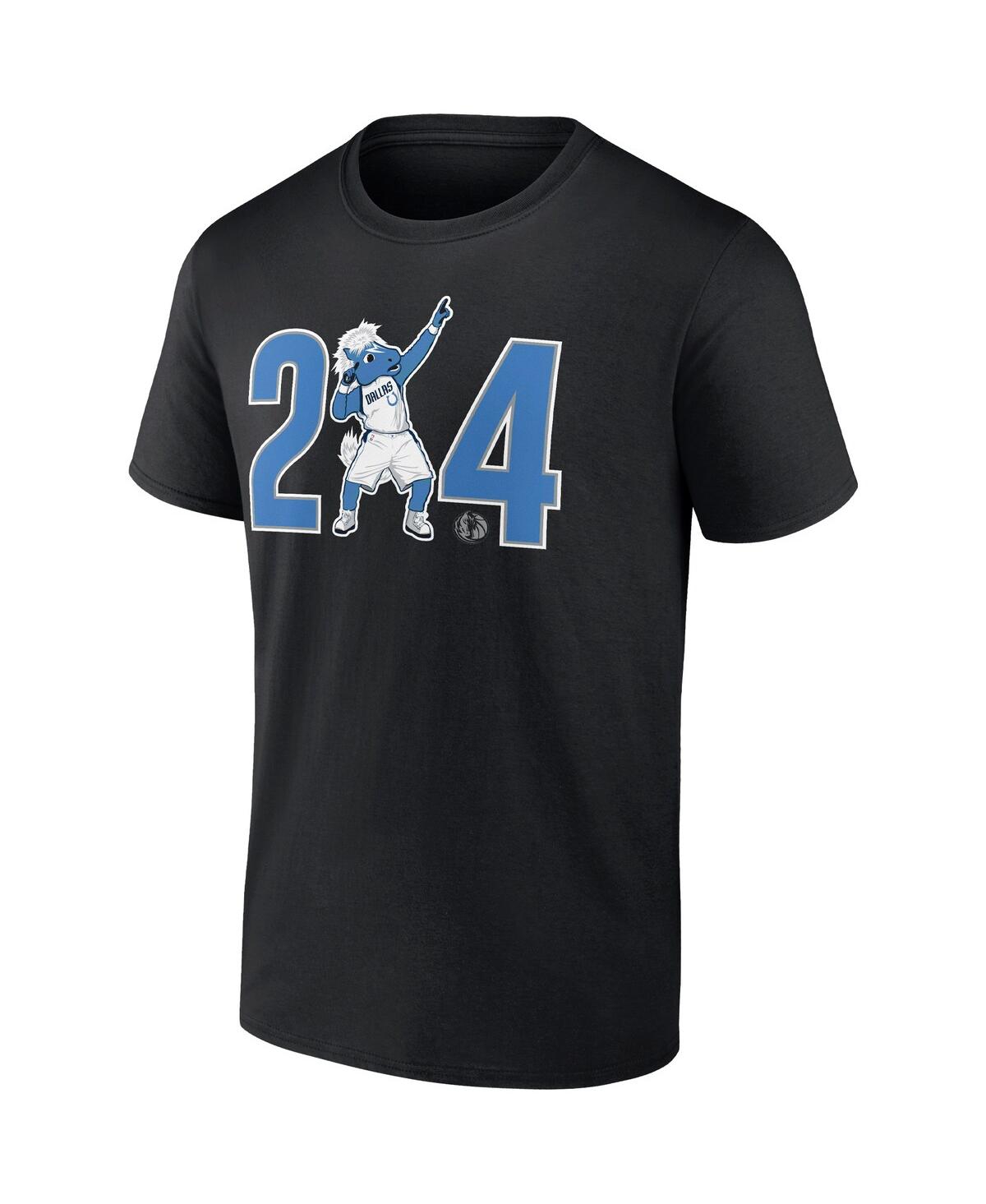 Shop Fanatics Men's  Black Dallas Mavericks Champ 214 Hometown Collection T-shirt