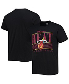 Men's Black Miami Heat City Edition Remix Super Rival T-shirt