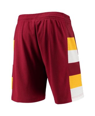 Men's Wine Cleveland Cavaliers 1979-80 Hardwood Classics Swingman Shorts