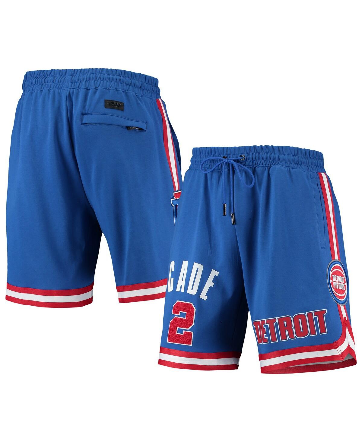 Men's Pro Standard Cade Cunningham Blue Detroit Pistons Player Replica Shorts - Blue