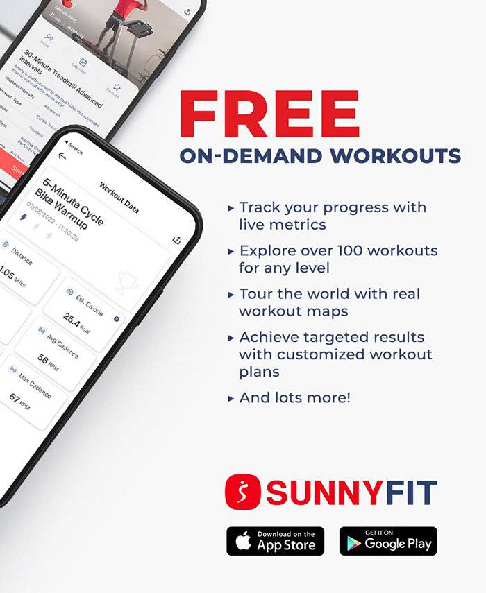 sunny health and fitness bike coupon code