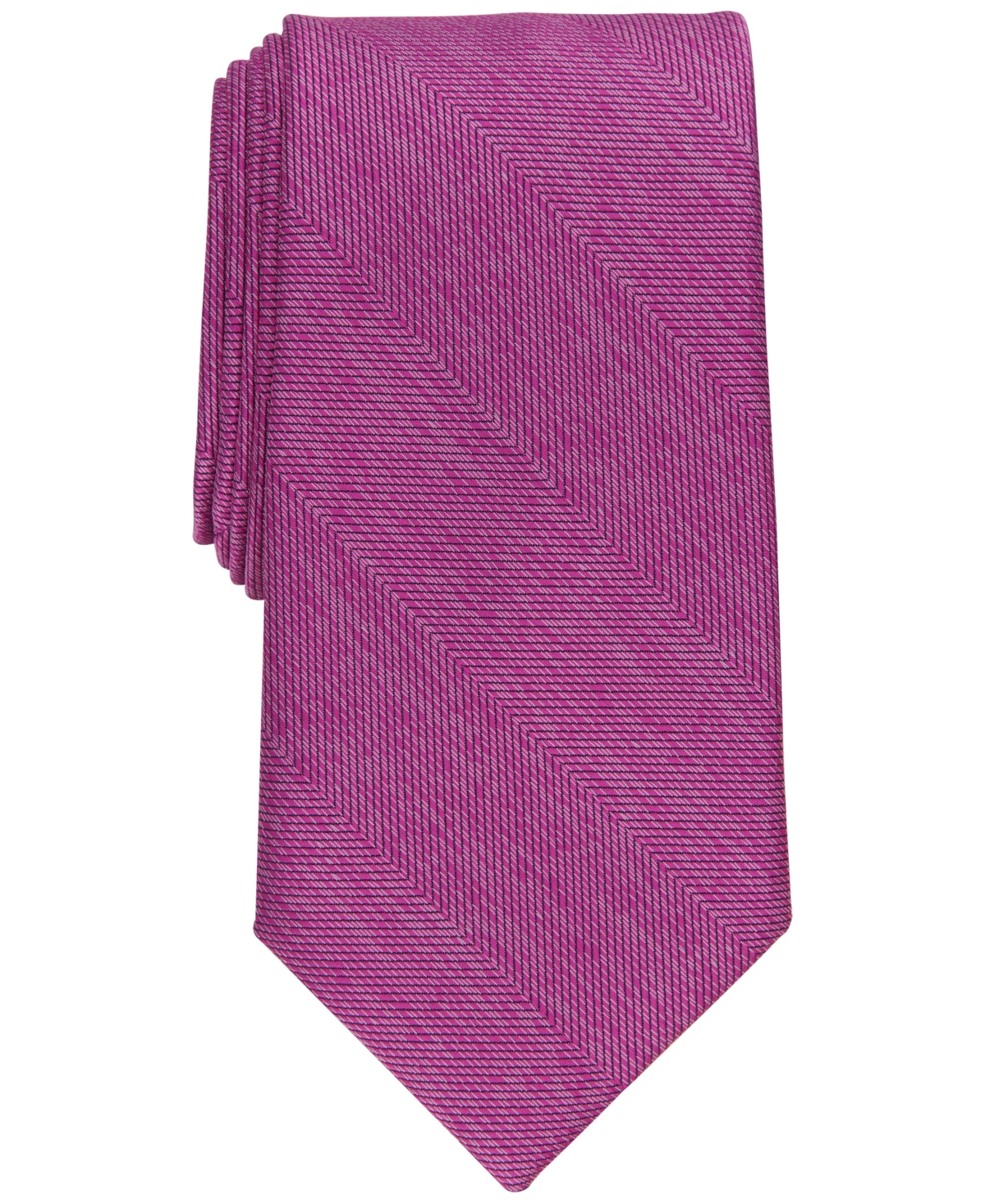 Men's Patel Solid Tie, Created for Macy's - Rose
