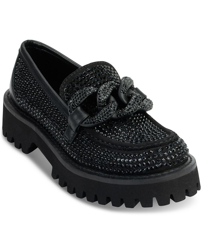 karl lagerfeld black flats