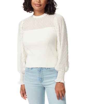 Sam Edelman - Julian Textured Blouson Sleeve Sweater