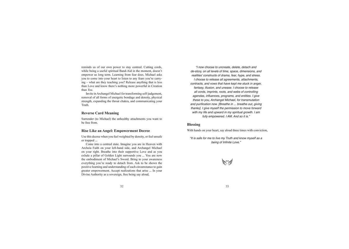 The Female Archangels Oracle: A 44-Card Empowerment Deck and Guidebook by Calista