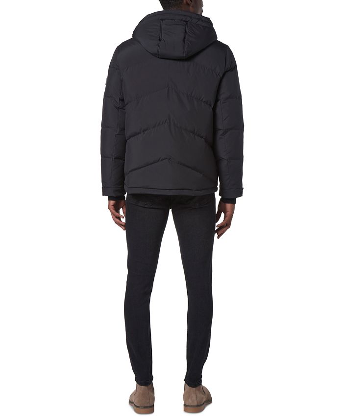 Marc New York Men's Ingram Chevron Quilted Down Puffer Jacket Macy's