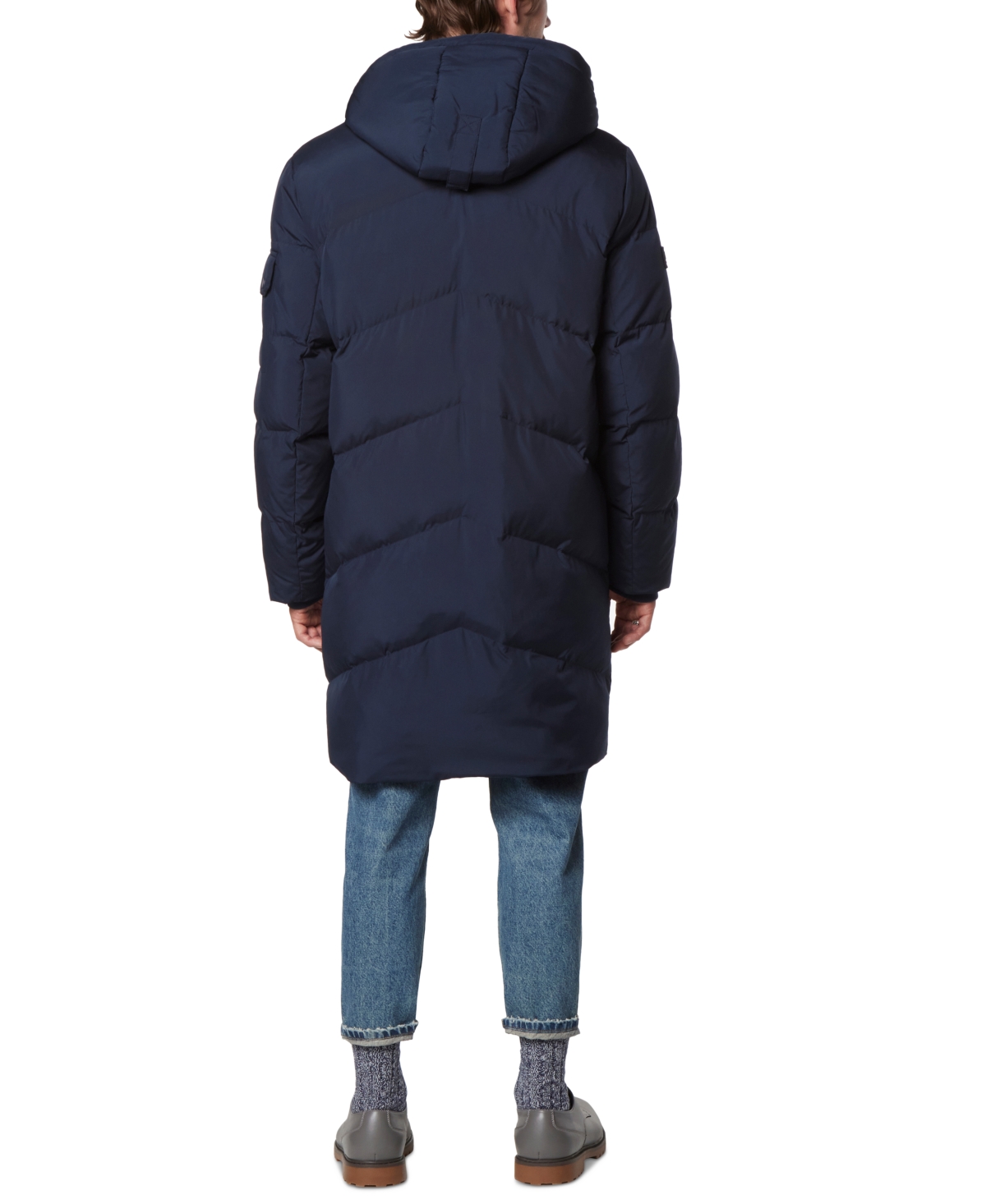 Marc New York Men's Sullivan Down Puffer Stadium Parka Coat