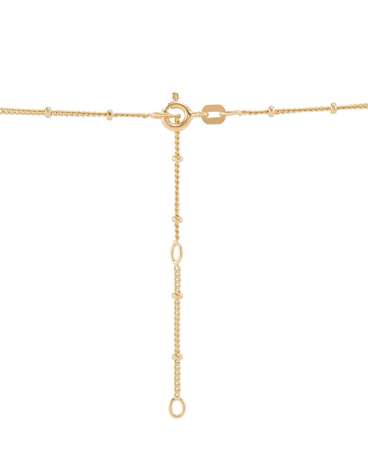 Lab-Grown(1/4 ct. t.w.) & Lab-Grown White Sapphire (1/3 ct. t.w.) Cross Pendant Necklace in 14k Gold-Plated Sterling Silver, 16