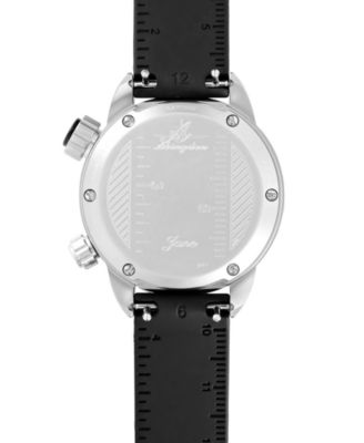 Women's Jane Black Silicone Strap Watch 35mm