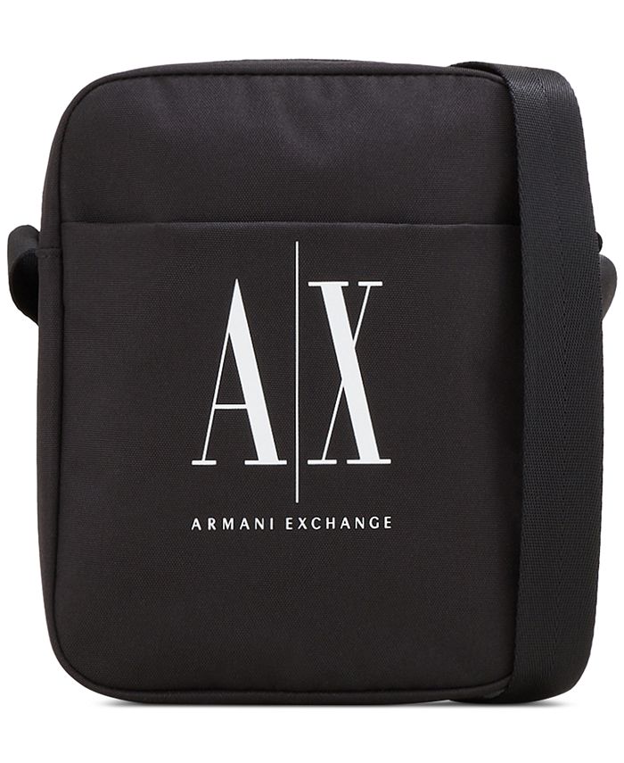 A X Armani Exchange Men s Logo Print Crossbody Bag Macy s