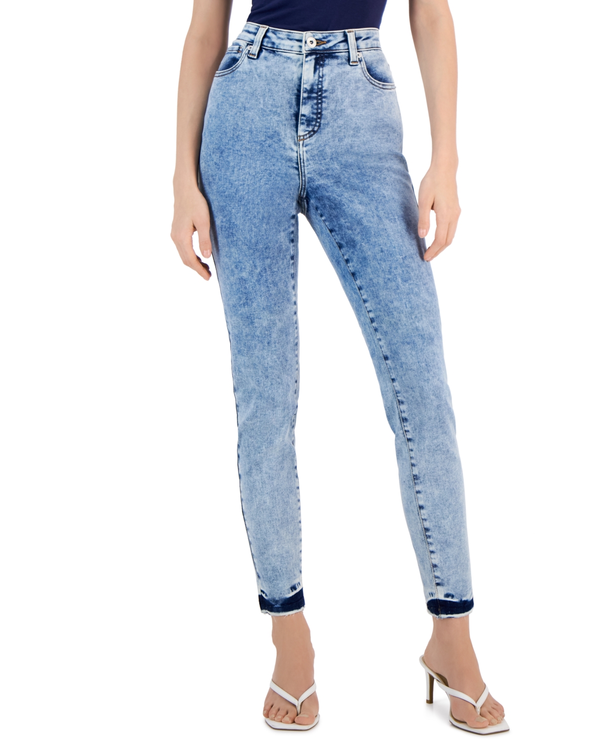  Inc International Concepts Women's High Rise Skinny Jeans, Created for Macy's