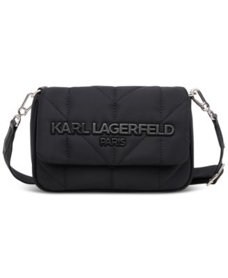 Karl Lagerfeld Paris Voyage Quilted Nylon Crossbody Macy s