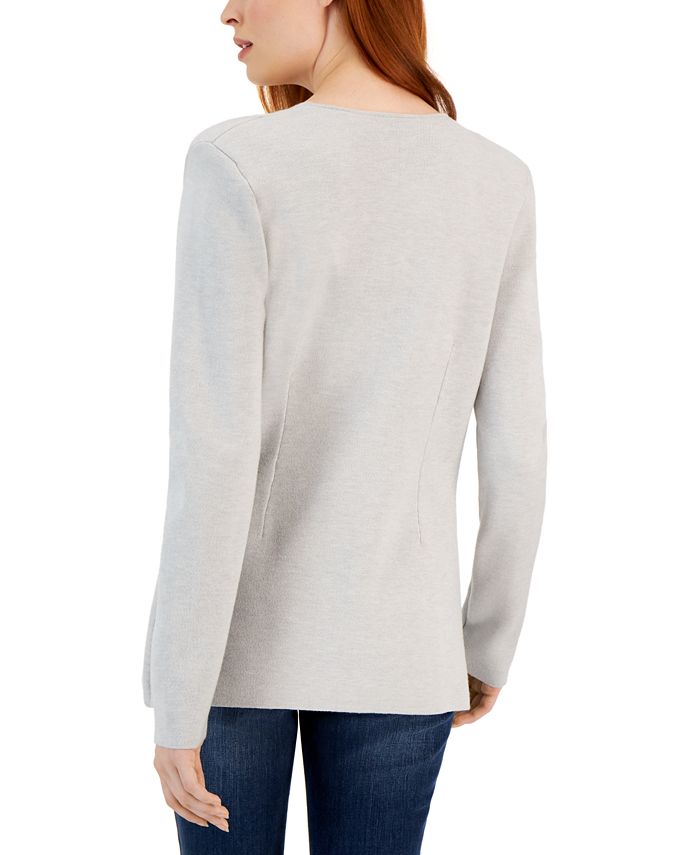 INC International Concepts Women's Sweater Blazer, Created for Macy's ...
