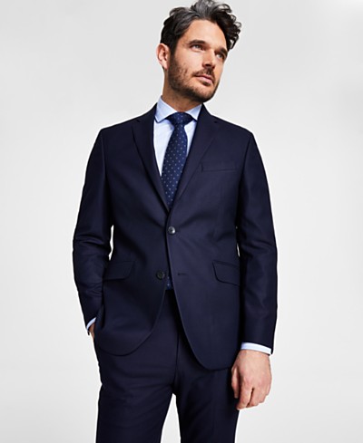 Bar III Men's Skinny Fit Wrinkle-Resistant Wool-Blend Suit Separate Jacket,  Created for Macy's - Macy's