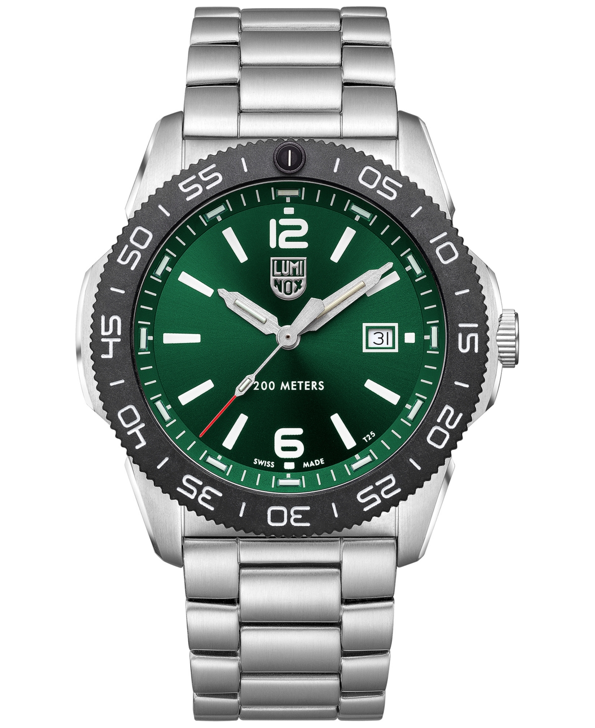 Luminox Men's Swiss Pacific Diver Stainless Steel Bracelet Watch 44mm In No Color