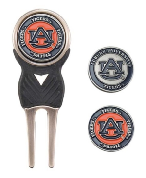 UPC 637556205452 product image for Team Golf Auburn Tigers Divot Tool and Markers Set | upcitemdb.com