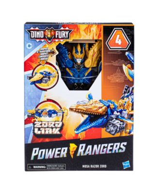 Power Rangers Dino Fury Mosa Razor Zord Morphing Dino Robot - Macy's