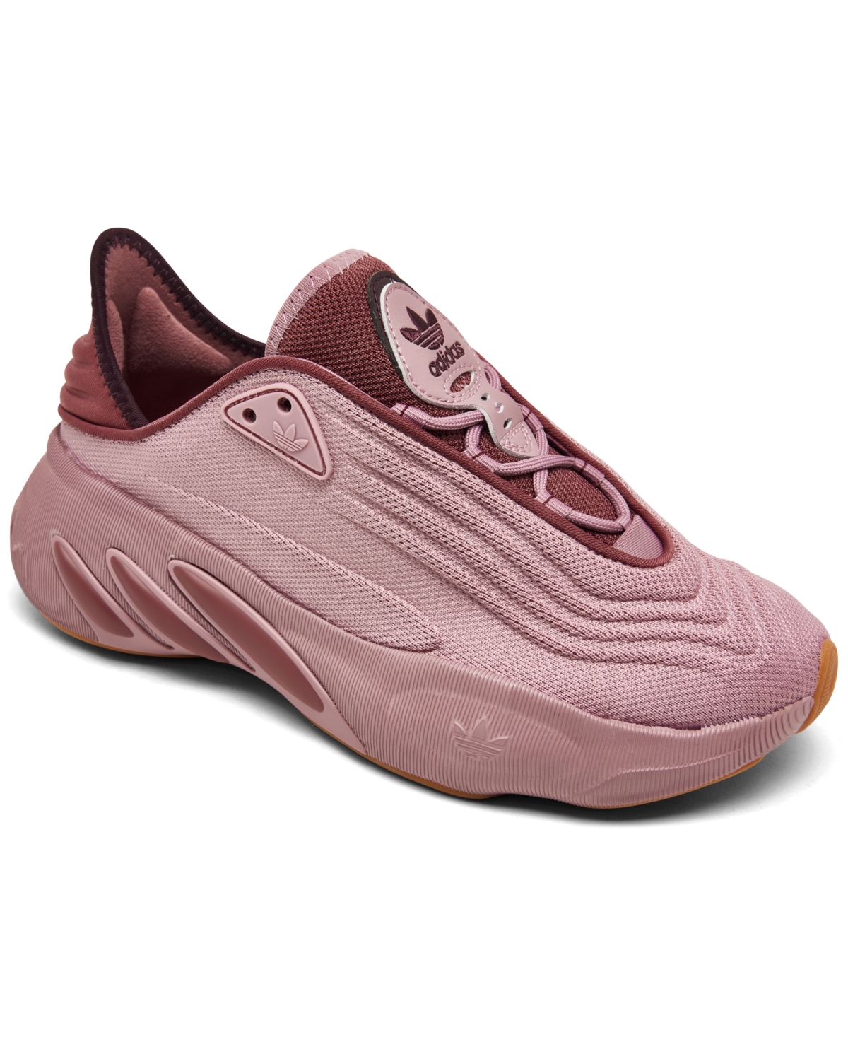 Adidas Originals Adidas Women's Originals Adifom Sltn Casual Sneakers From Finish Line In Magic Mauve/burgundy