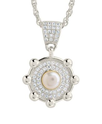 Cubic Zirconia Etta Pendant Necklace