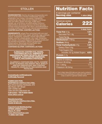 Stollen Cake, 22.93 oz