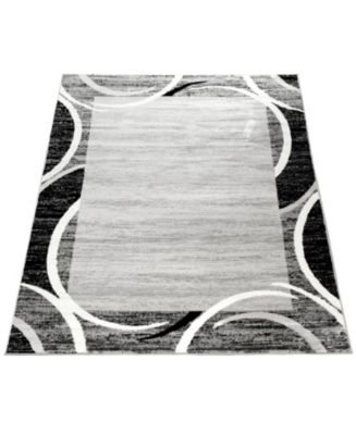 Living-Room Rug Sinai Modern Border Design - 47'' X 67'' - Macy's