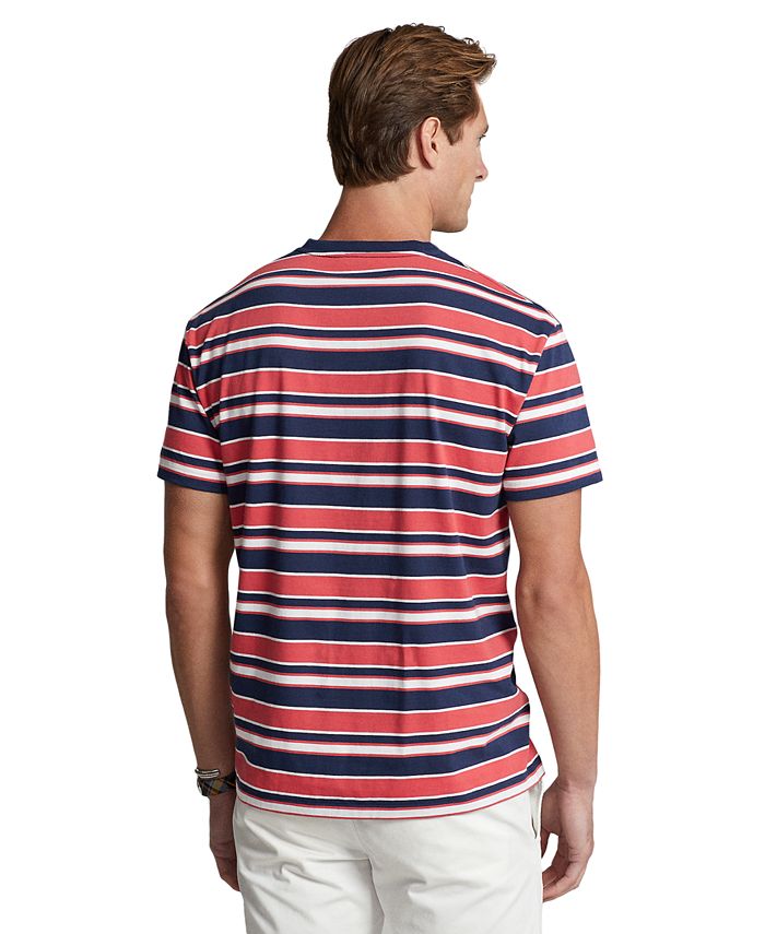 Polo Ralph Lauren Mens Classic Fit Jersey T Shirt Pink Size Large main image 1