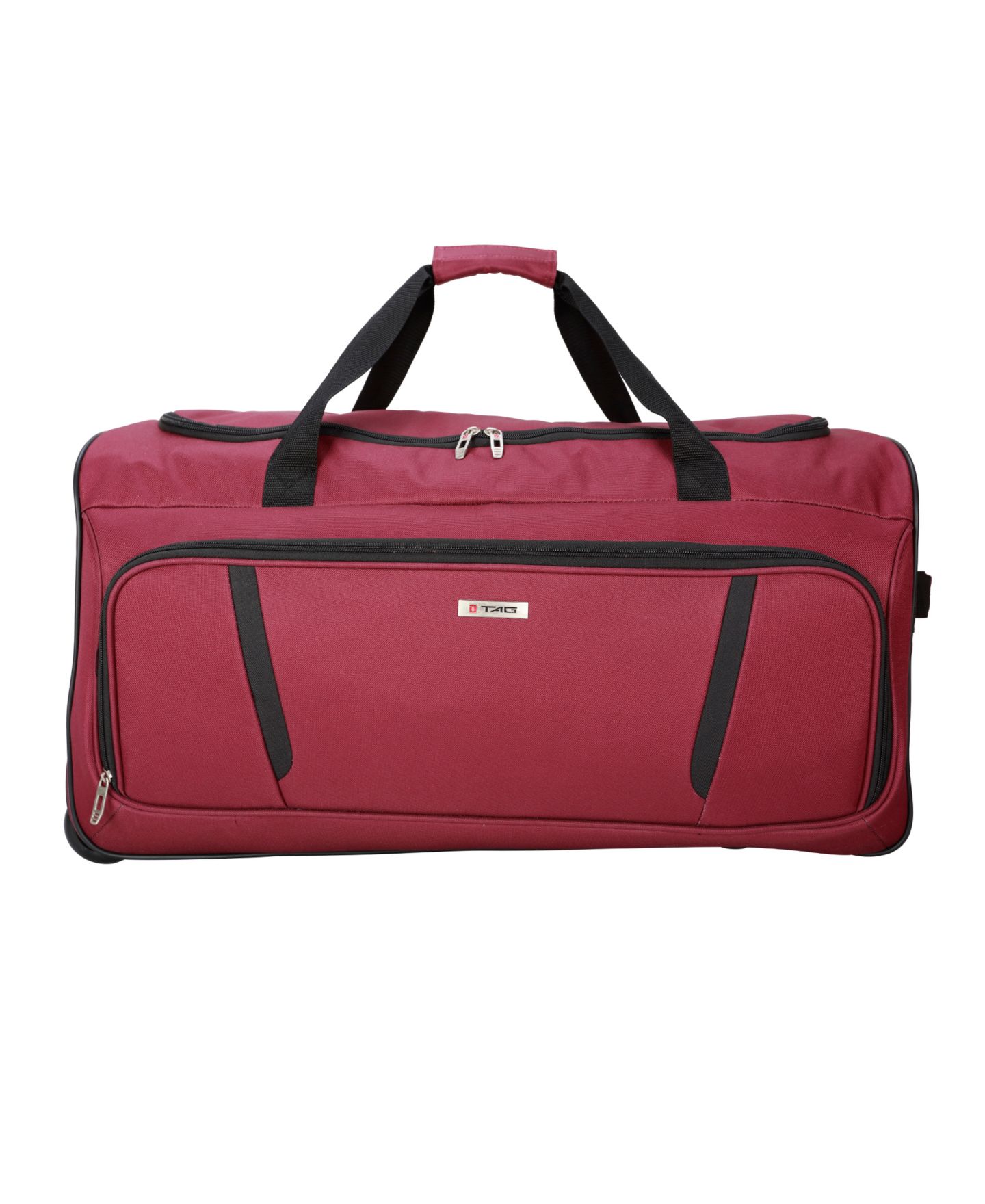 Чемоданы Tag Freehold 5-Piece Softside Spinner Luggage Set, Created for Macy's, цвет: Бордовый — фото 20