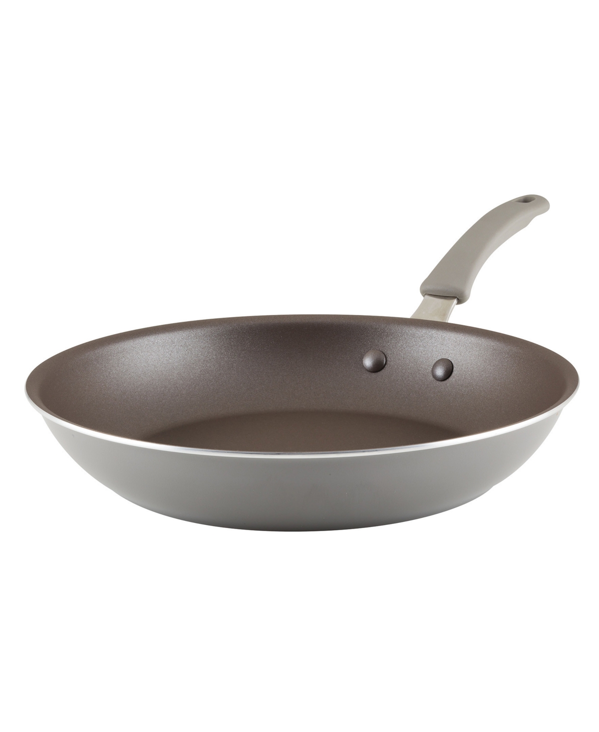 Shop Rachael Ray Cook + Create Aluminum Nonstick Frying Pan, 12.5" In Grey