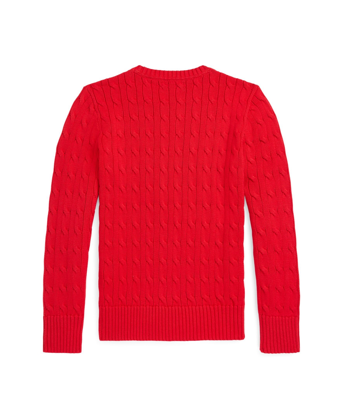 Polo Ralph Lauren Big Boys Cable- Knit Crewneck Sweater In Rl 2000 Red