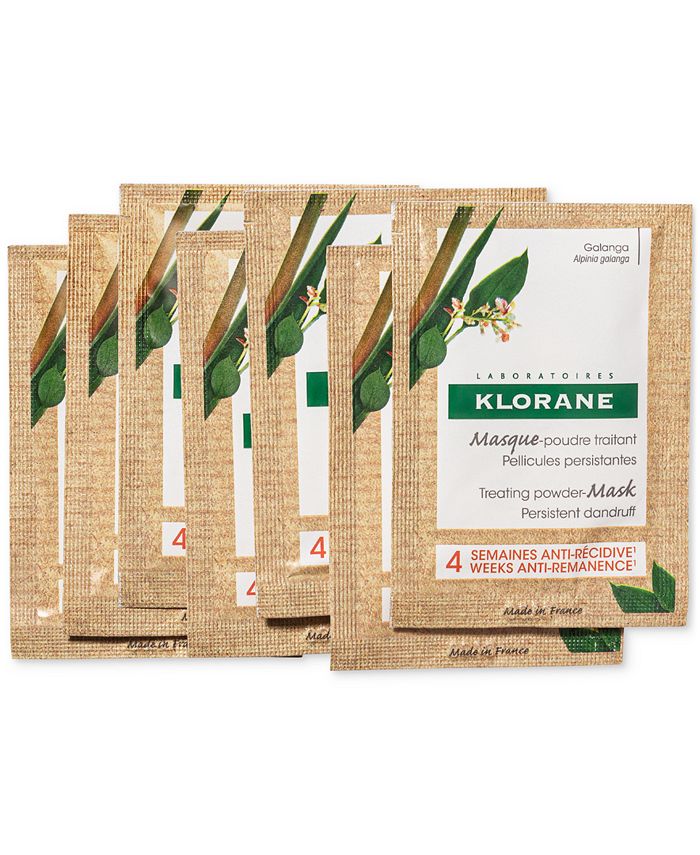 Klorane Exfoliating Mask With Galangal For Flaky Scalp, 8Pk. Macy's
