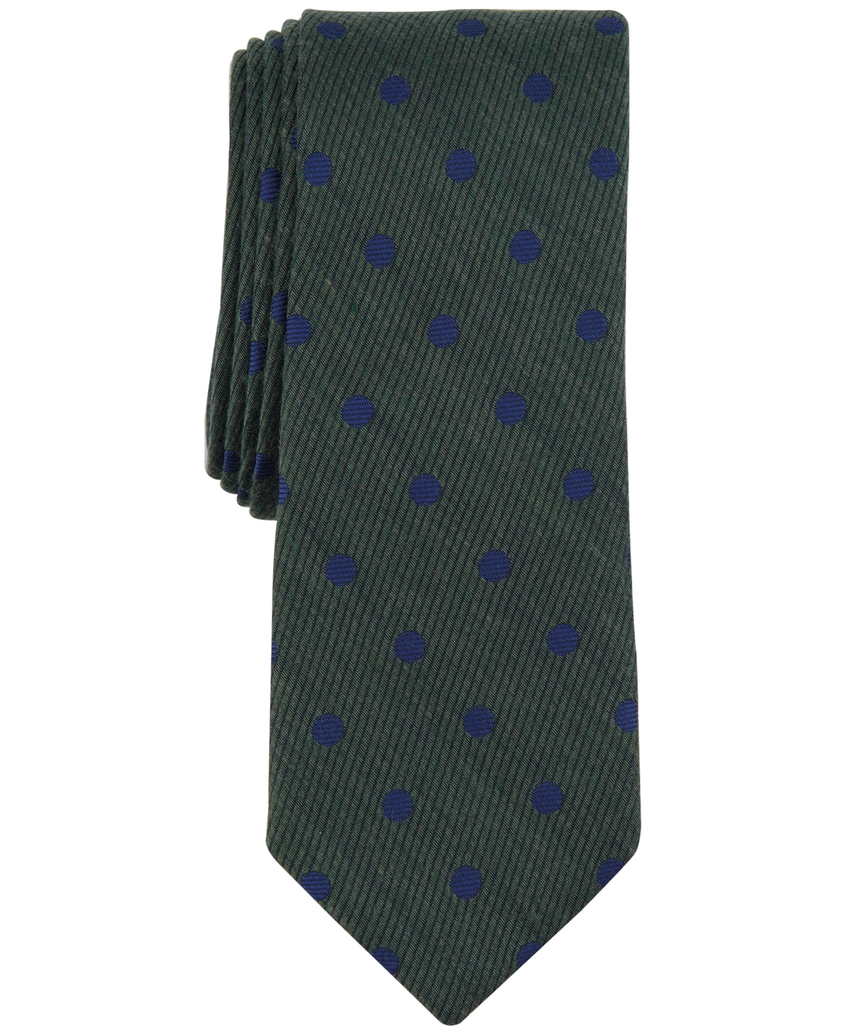 Bar Iii Men's Blyth Dot-print Tie, Created For Macy's In Hunter