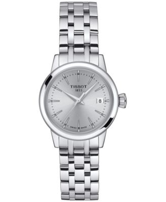 Tissot - Womens's Classic Dream Grey Stainless Steel Bracelet Watch 28mm