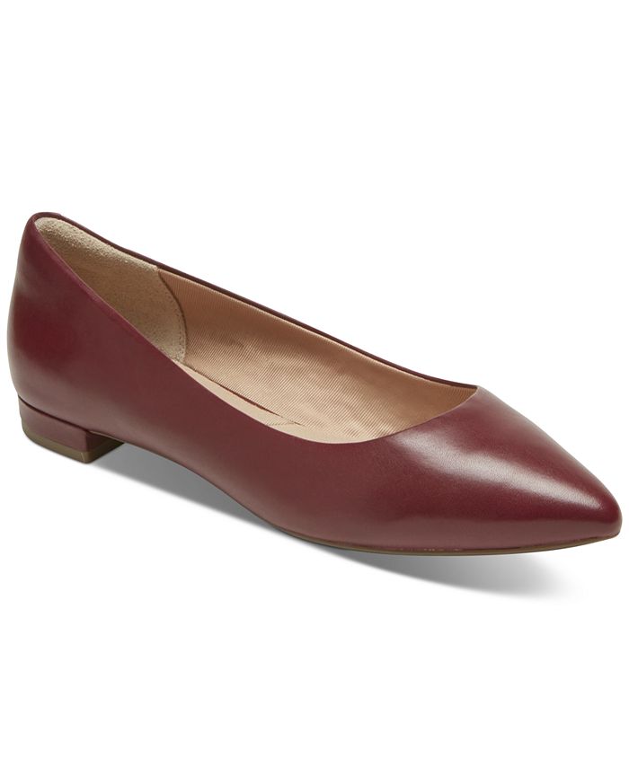 Rockport pointed toe flat sales
