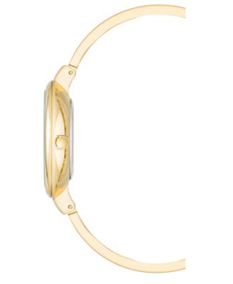 Women's Gold-Tone Alloy Bangle Watch 32mm and Bracelet Set