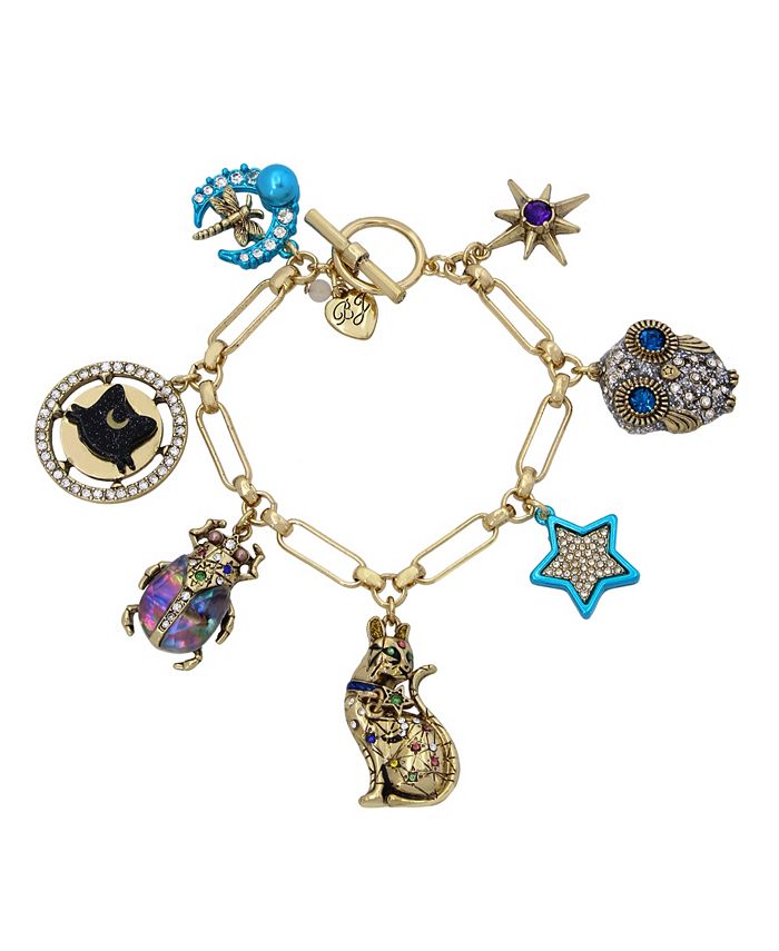 Betsey Johnson Celestial Charm Bracelet Macy s