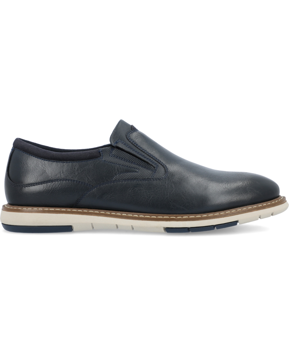 Vance Co. Men's Willis Tru Comfort Foam Slip-On Round Toe Loafer